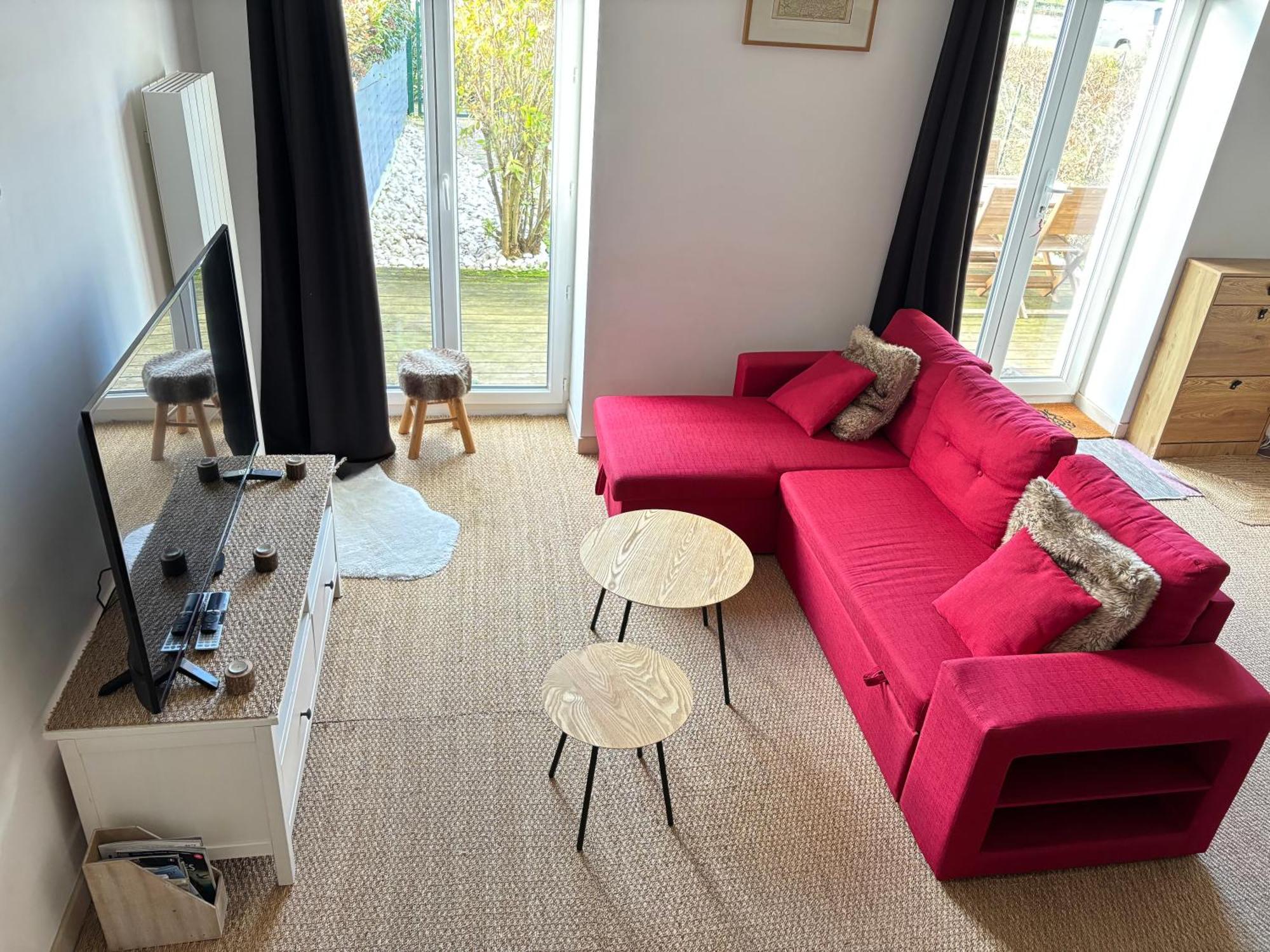 Les Douves Duplex 5 Personnes Lumineux Avec Jardin Et Terrasse Amenagee , Vue Sur Chateau A 5Mn De La Mer, Proche Omaha Beach Et Bayeux Commes المظهر الخارجي الصورة