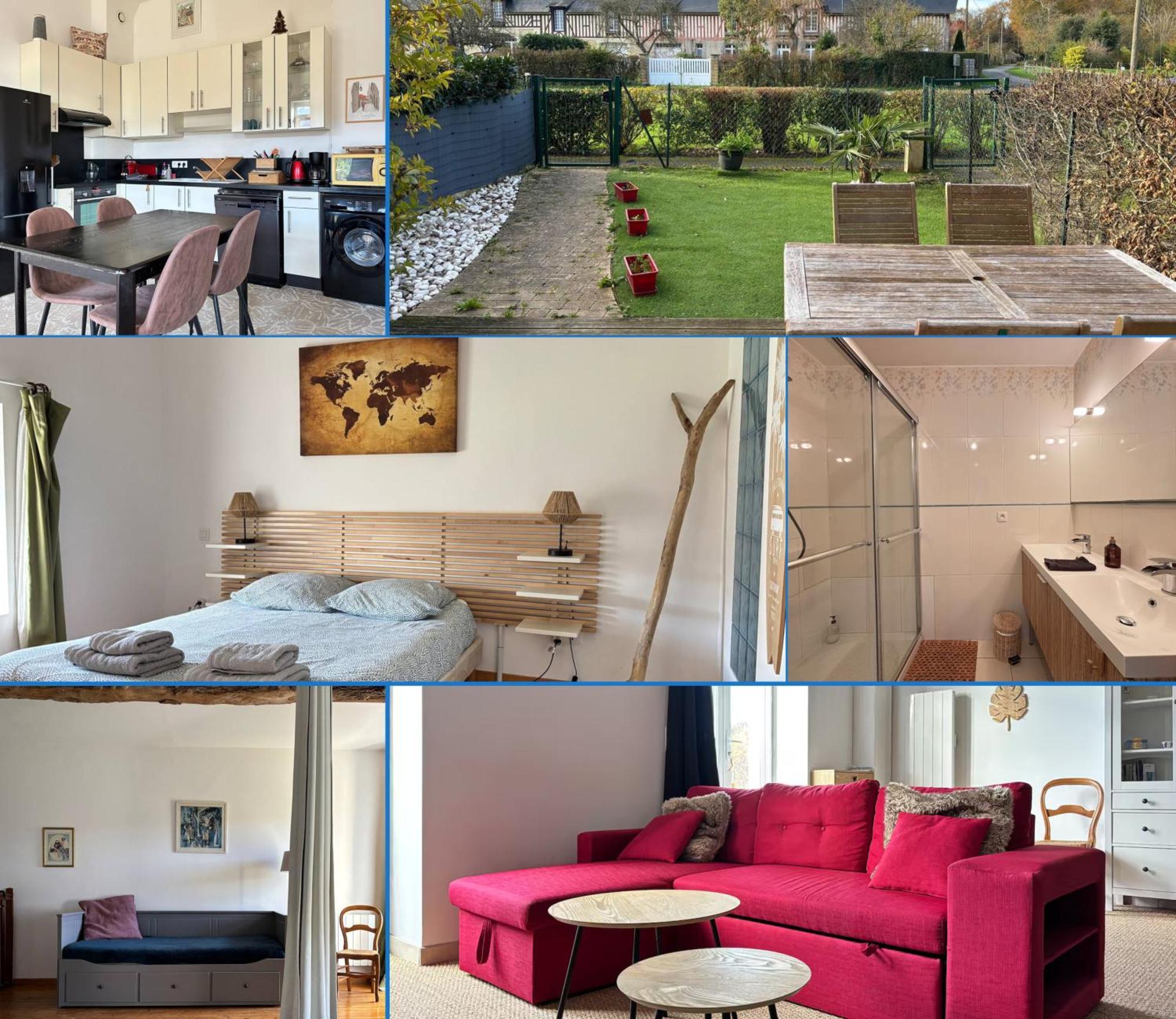 Les Douves Duplex 5 Personnes Lumineux Avec Jardin Et Terrasse Amenagee , Vue Sur Chateau A 5Mn De La Mer, Proche Omaha Beach Et Bayeux Commes المظهر الخارجي الصورة
